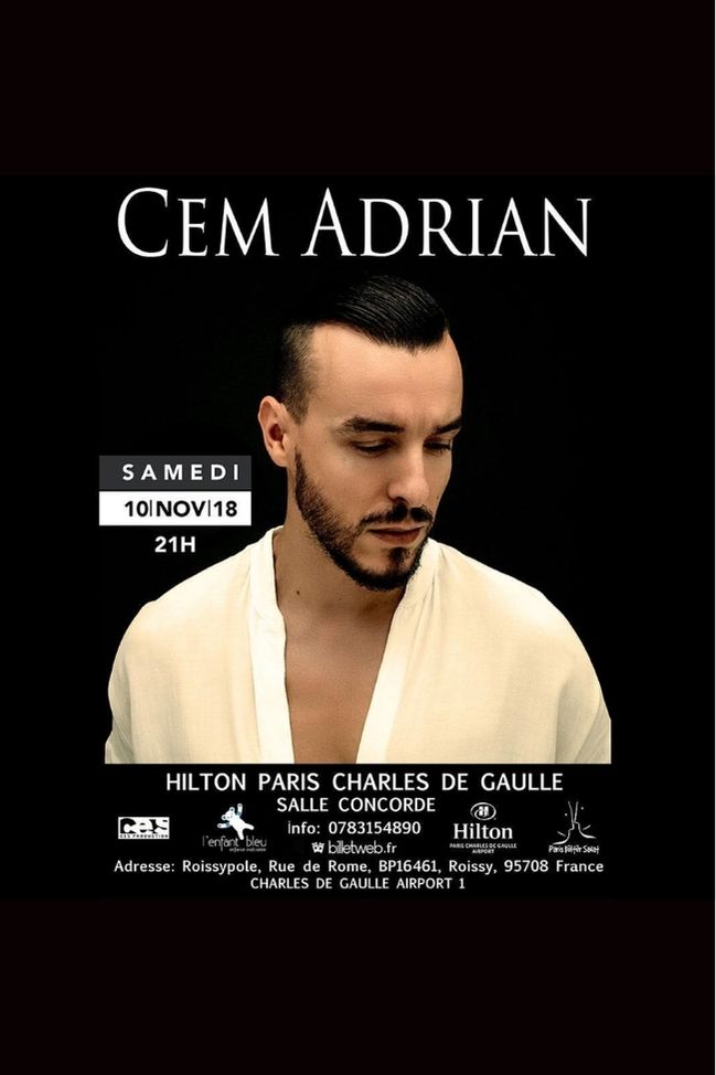 Cem Adrian : une voix unique à programmer en concert à Paris